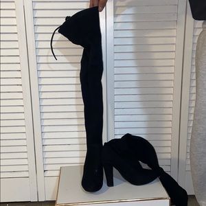 Steve Madden thigh high boots